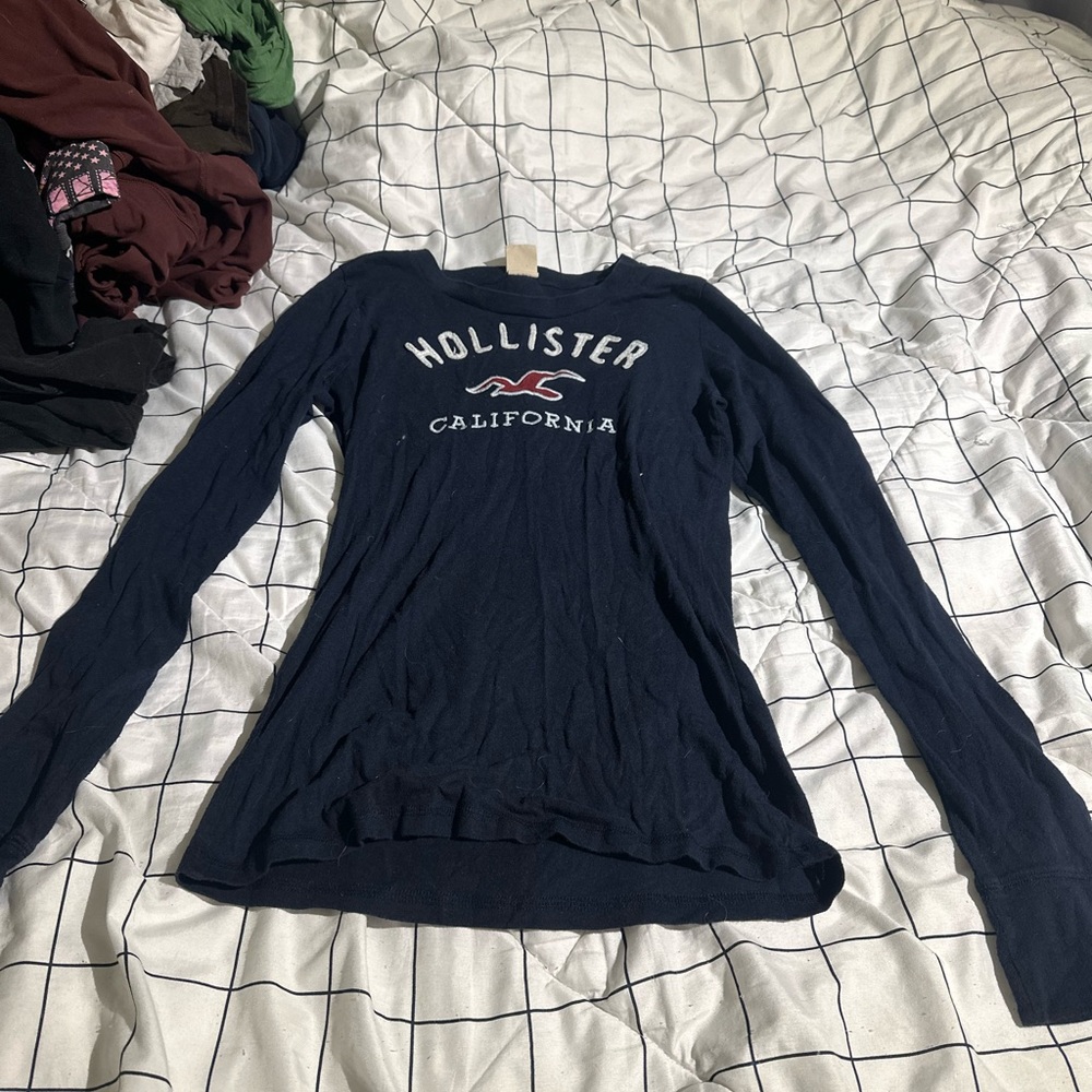 long sleeve hollister shirt
